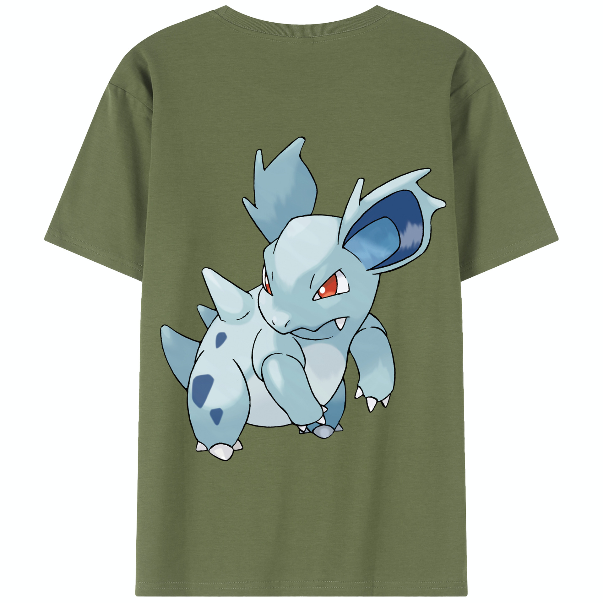 （画像用） ポケットモンスター Pokémon 綿100％半袖Tシャツ（背面プリント）